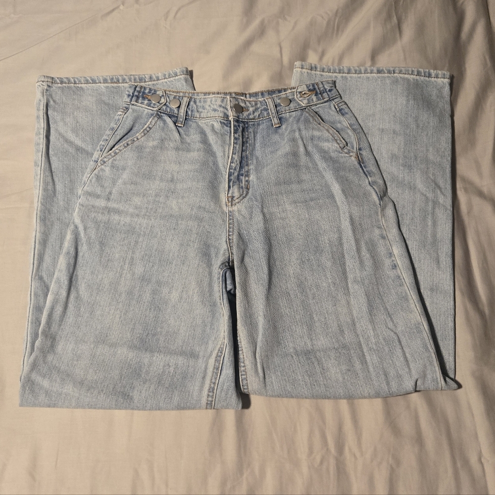 Ashley Mason Light Wash Straight Leg Jeans